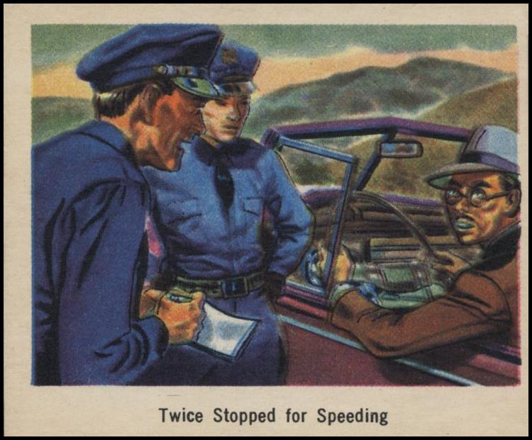 10 Twice Stopped For Speeding